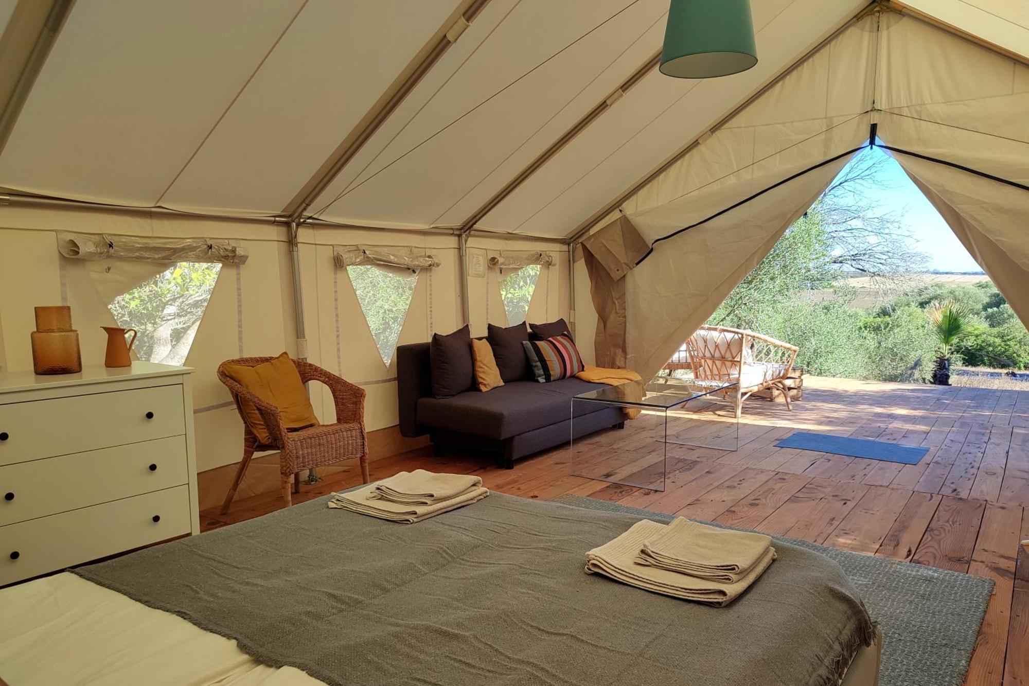 Hotel Tranquilo Glamping Hozanejos Zimmer foto