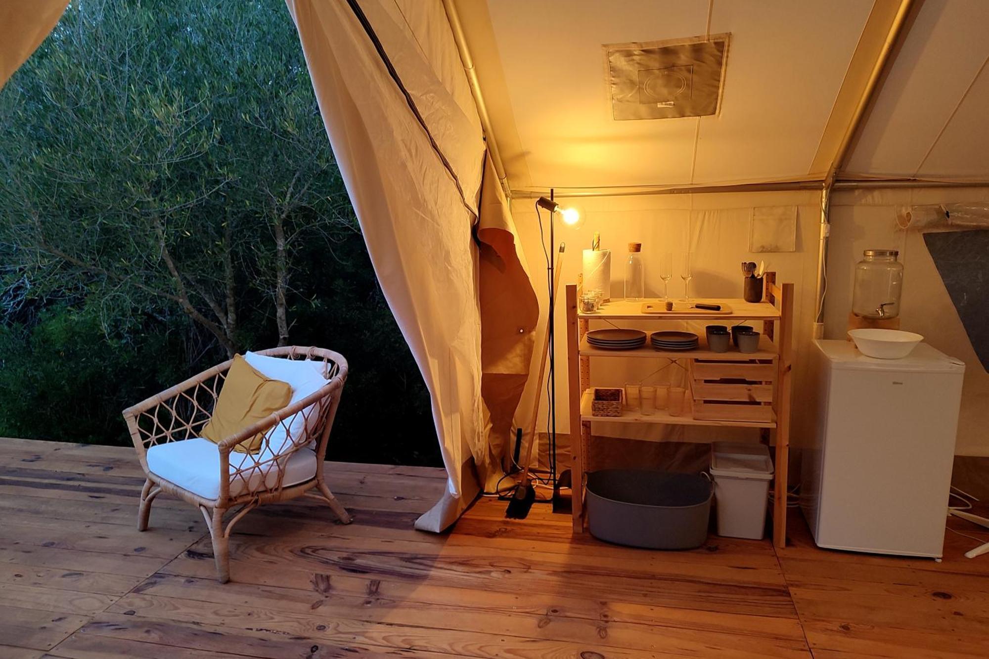 Hotel Tranquilo Glamping Hozanejos Zimmer foto